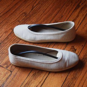 Canvas Slip-on with Sneaker Sole, sz. 7
